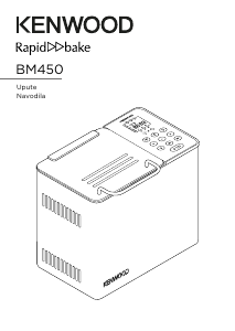 Priročnik Kenwood BM450 Aparat za peko kruha