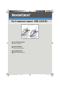 Handleiding SilverCrest SDB 2200 B1 Strijkijzer