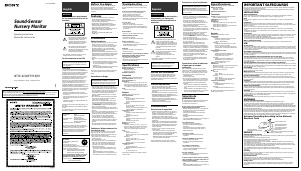 Manual de uso Sony NTM-910 Vigilabebés