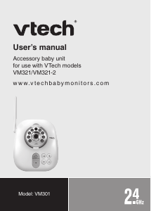 Manual Vtech VM301 Baby Monitor