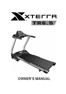 Manual XTERRA Fitness TR6.5 Treadmill