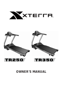 Handleiding XTERRA Fitness TR350 Loopband