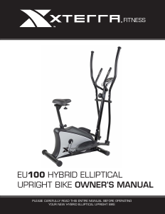 Manual XTERRA Fitness EU100 Cross Trainer