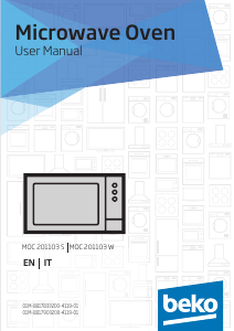 Manuale BEKO MOC201103S Microonde