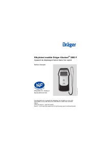 Mode d’emploi Dräger Alcotest 3000 F Éthylotest