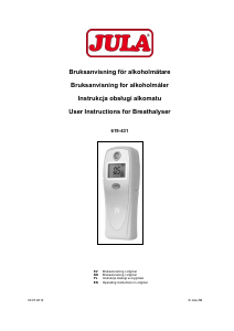 Manual FiT 619-431 Breathalyzer