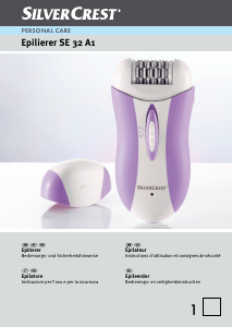 Handleiding SilverCrest SE 32 A1 Epilator