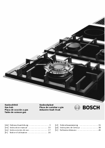 Mode d’emploi Bosch PRB326B70E Table de cuisson