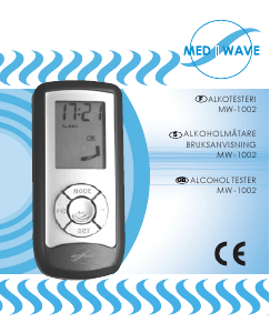 Manual Mediwave MW-1002 Breathalyzer
