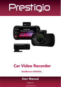 Manual Prestigio RoadRunner 600GPSDL Action Camera