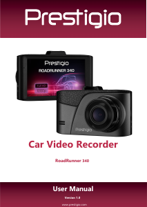 Manual Prestigio RoadRunner 340 Action Camera