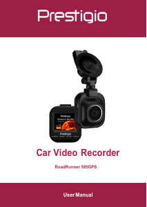 Handleiding Prestigio RoadRunner 585GPS Actiecamera