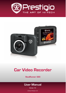 Handleiding Prestigio RoadRunner 320 Actiecamera