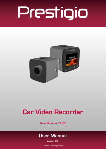 Manual Prestigio RoadRunner Cube Action Camera