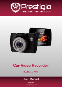 Handleiding Prestigio RoadRunner 133 Actiecamera