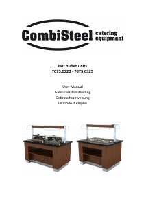 Manual CombiSteel 7075.0325 Buffet Warmer