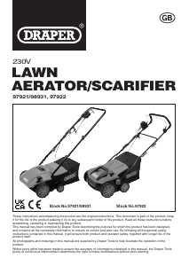 Manual Draper GLAS1800D Lawn Raker