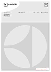 Manual Electrolux EKG941AAOW Range