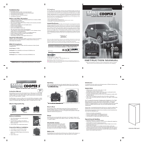 Handleiding Excalibur Electronics Mini Cooper S Radiobestuurbare auto