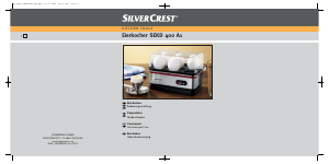 Mode d’emploi SilverCrest SEKD 400 A1 Cuiseur à oeufs