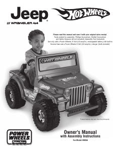 Manual Fisher-Price N9356 Jeep Wrangler 4x4 Kids Car