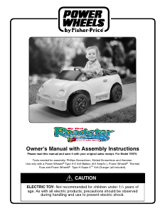 Manual Fisher-Price 76970 My First Roadster Kids Car