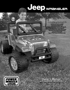 Handleiding Fisher-Price P5063 Jeep Wrangler Kinderauto