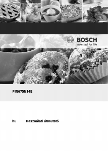 Használati útmutató Bosch PIN675N14E Főzőlap