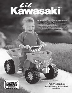 Handleiding Fisher-Price K0452 Lil Kawasaki Kinderauto