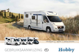 Handleiding Hobby Siesta Van V60 GF (2014) Camper
