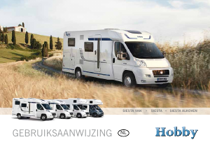 Handleiding Hobby Siesta A60 GF (2014) Camper