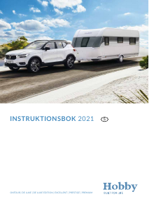 Bruksanvisning Hobby De Luxe 540 FU (2021) Husvagn