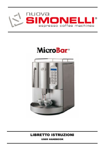 Manuale Nuova Simonelli MicroBar Macchina da caffè