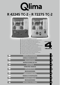 Instrukcja Qlima R4224STC-2 Ogrzewacz