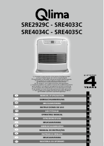 Manual de uso Qlima SRE4035C Calefactor