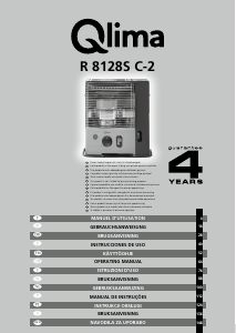 Bedienungsanleitung Qlima R8128SC-2 Heizgerät