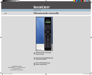 Bedienungsanleitung SilverCrest SFB 10.1 A1 Fernbedienung