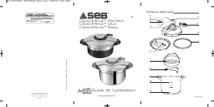 Mode d’emploi SEB P4660516 ClipsoMinut Autocuiseur