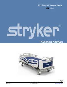 Kullanım kılavuzu Stryker SV1 Hastane yatağı
