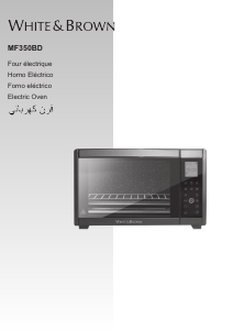 Manual de uso White and Brown MF 350 BD Horno