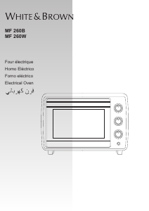 Handleiding White and Brown MF 260 B Oven