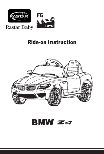 Handleiding Rastar BMW Z4 Kinderauto