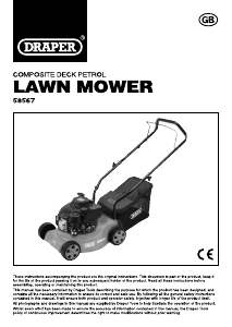 Manual Draper LMP390 Lawn Mower
