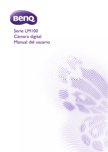 Manual de uso BenQ LM100 Cámara digital