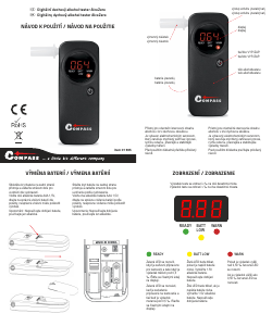 Manuál Compass 01 905 Alkohol tester