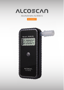 Manual de uso Alcoscan AL 9000 S Alcoholímetro