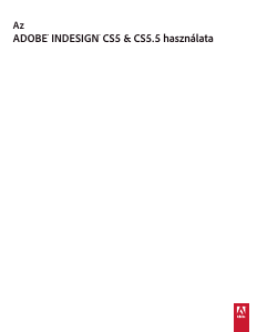 Használati útmutató Adobe InDesign CS5.5