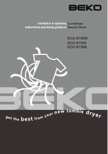 Manual BEKO DCU 6130 Dryer