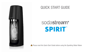 Manual SodaStream Spirit Soda Maker