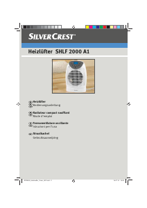 Manuale SilverCrest SHLF 2000 A1 Termoventilatore